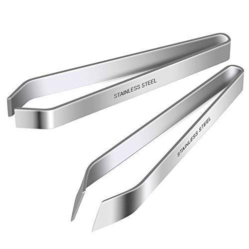 Flat and slanted fish bone tweezers